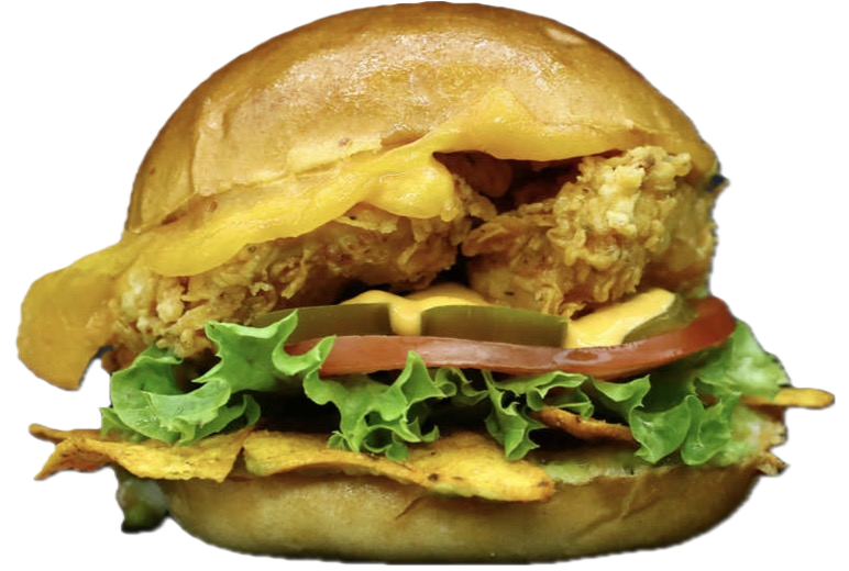 Salam's Chicken Nacho Burger